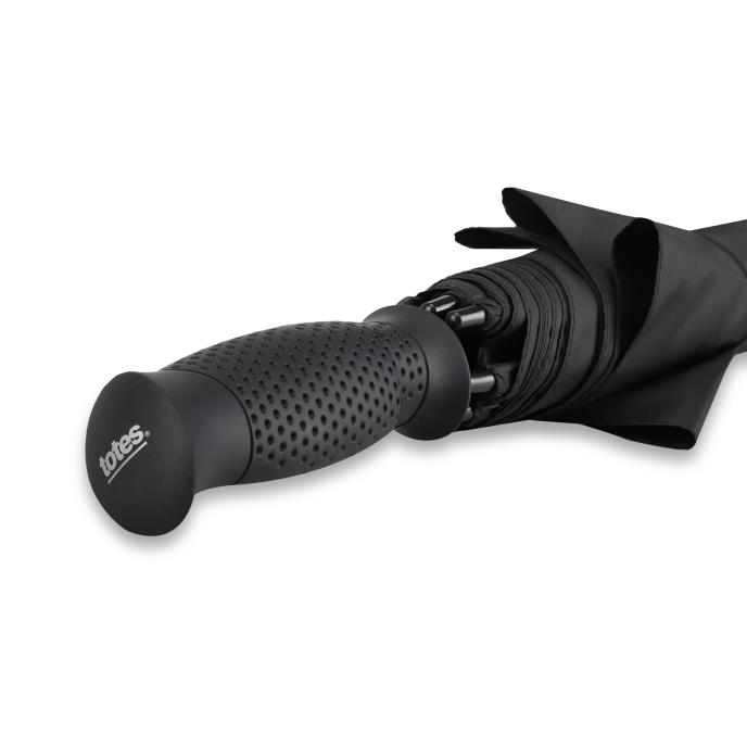 totes® Auto Open Golf Black Umbrella  Extra Image 3